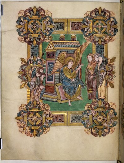 Le tre Marie al sepolcro, dal Benedizionale di Sant