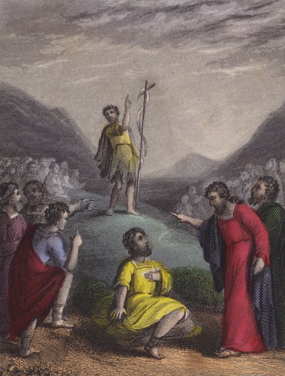 Attraverso la fertile Giudea venne il Battista... da English School