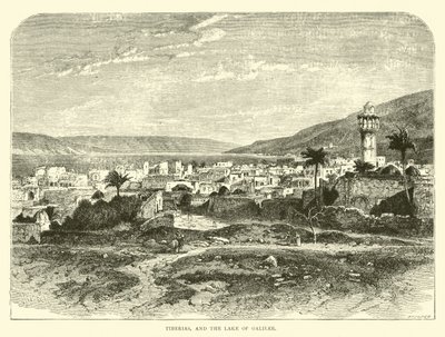Tiberiade e il Lago di Galilea da English School