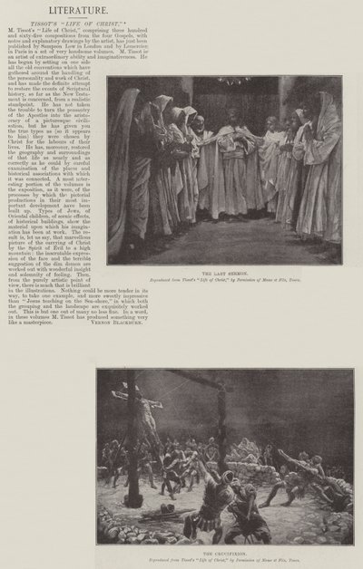 La "Vita di Cristo" di Tissot (litografia) da English School