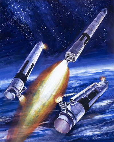 Razzo booster Titan IIIC da English School