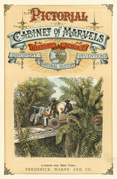 Pagina del titolo di The Pictorial Cabinet of Marvels da English School