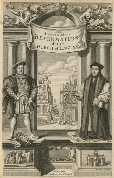 Pagina del titolo di La Storia della Riforma della Chiesa d