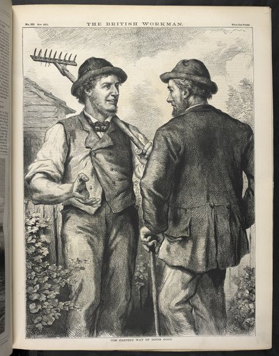 Il modo di fare del bene di Tom Carter, The British workman, novembre da English School