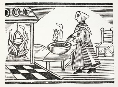 Tom Thumb, illustrazione da Chap-books del XVIII secolo di John Ashton, pub. 1882 da English School