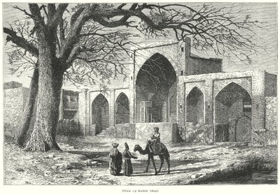 Tomba di Nadir Shah (incisione) da English School