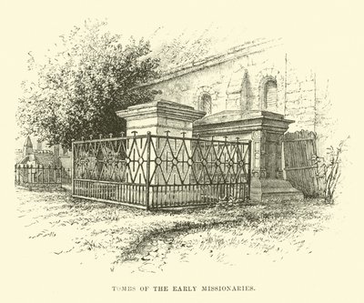 Tombe dei primi missionari da English School