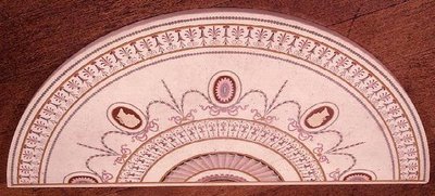 Parte superiore del tavolino di Robert Adam e Thomas Chippendale, design intarsiato in scagliola da English School