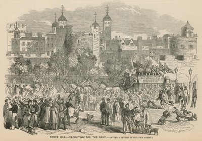Tower Hill, Londra: reclutamento per la Marina da English School