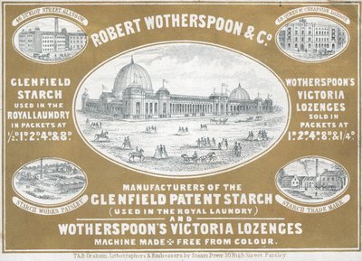 Cartolina commerciale, Robert Wotherspoon & Co da English School