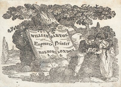 Biglietto commerciale, William Darton da English School