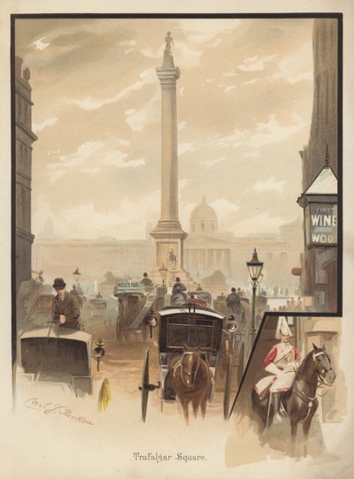 Trafalgar Square, Londra da English School