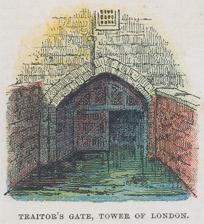 Porta del traditore, Torre di Londra da English School