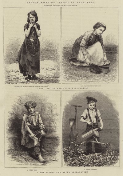 Scene di trasformazione nella vita reale da English School