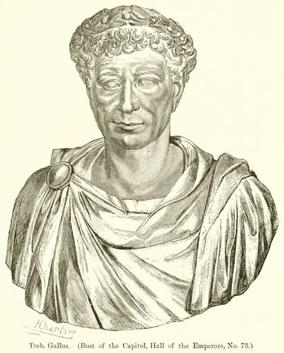 Treboniano Gallo (Busto del Campidoglio, Sala degli Imperatori, No. 73) da English School