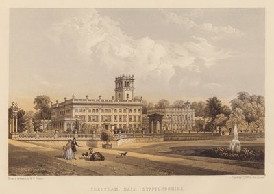 Trentham Hall, Staffordshire da English School