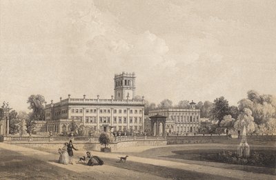 Trentham Hall, Staffordshire da English School