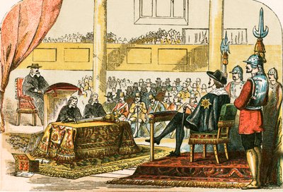 Processo di Carlo I da English School
