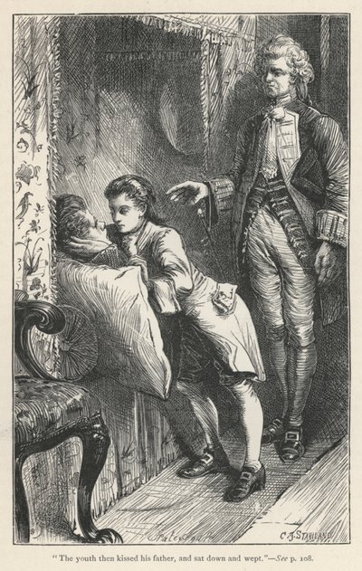 Tristram Shandy, la morte di Le Fevre da English School