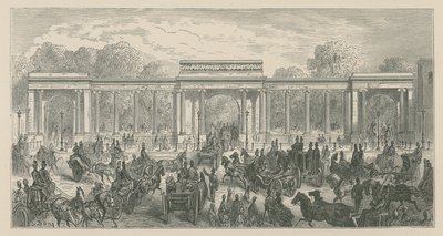 Arco di Trionfo, Hyde Park Corner, Londra da English School