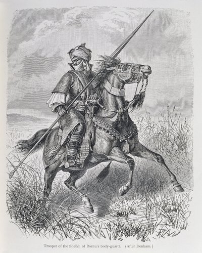 Cavaliere della Guardia del Corpo dello Sceicco di Bornu, da 