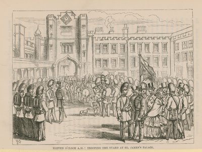 Cambio della Guardia a St Jamess Palace da English School