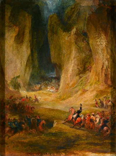 Trukkee, 28 febbraio 1845, un incidente durante la campagna di Sir Charles Napier a Baluchistan da English School