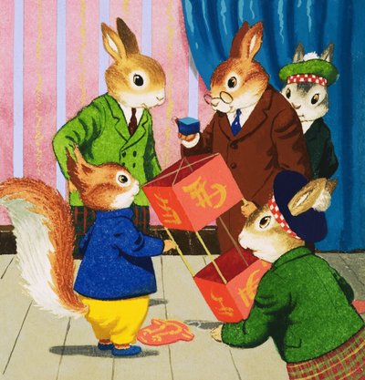 Tufty e aquilone da English School