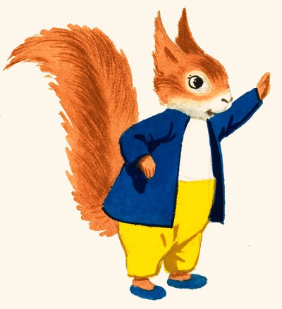 Tufty lo scoiattolo della sicurezza stradale da English School