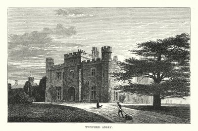 Abbazia di Twyford (incisione) da English School