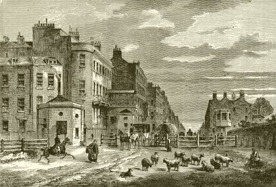 Tyburn Turnpike, 1820 da English School