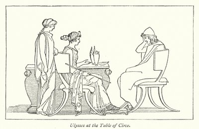 Ulisse alla Tavola di Circe da English School