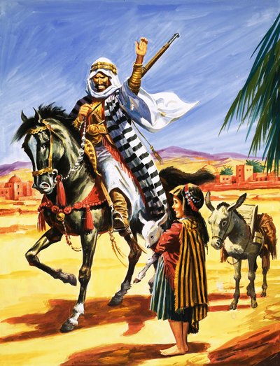 Cavaliere Arabo non Identificato da English School
