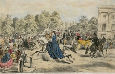 Cavaliere femminile non identificato, possibilmente Catherine Walters da English School
