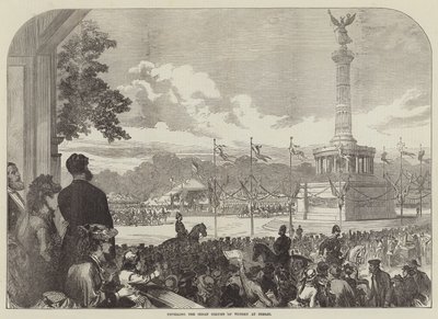 Inaugurazione della Colonna della Vittoria di Sedan a Berlino da English School