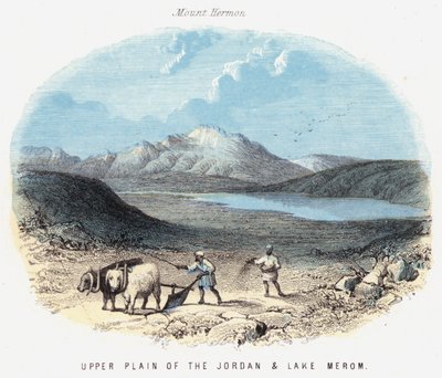 Pianura Superiore del Giordano e Lago Merom da English School