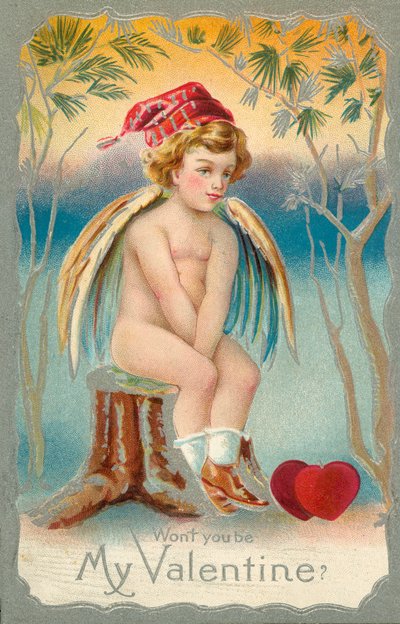 Cartolina di San Valentino da English School