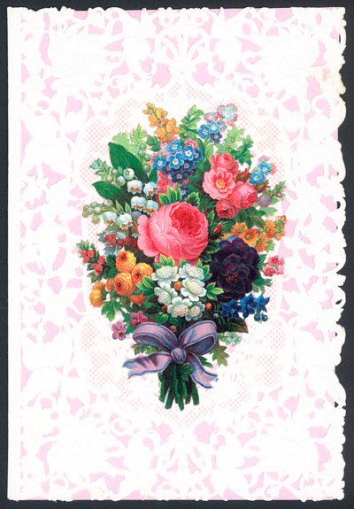 Biglietto di auguri floreale per San Valentino da English School