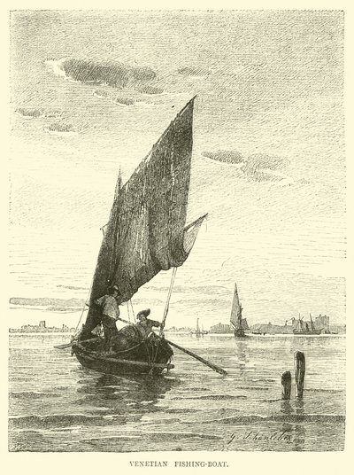 Barca da pesca veneziana da English School