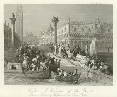 Venezia - Imbarco del Doge da English School