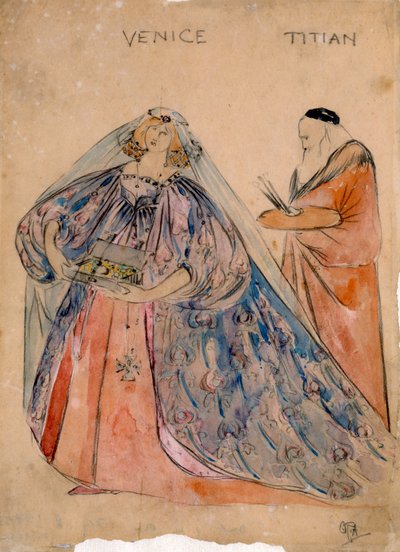 Venere e Titano, anni 1890 da English School
