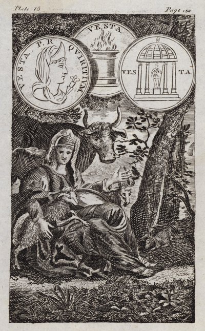 Vesta (incisione) da English School