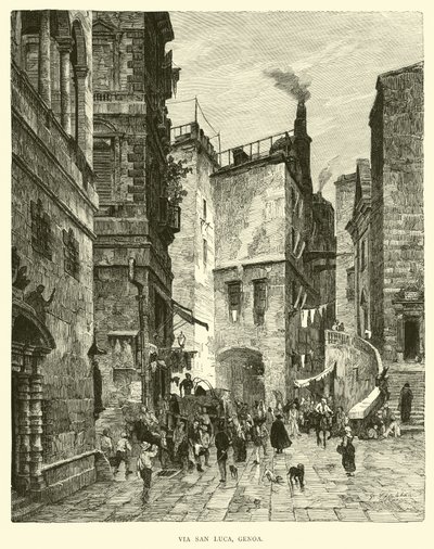 Via San Luca, Genova da English School