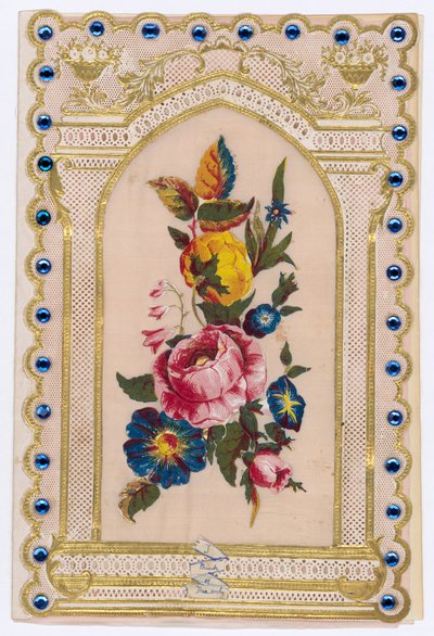 Cartolina di San Valentino vittoriana da English School