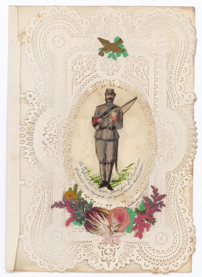 Cartolina di San Valentino vittoriana da English School