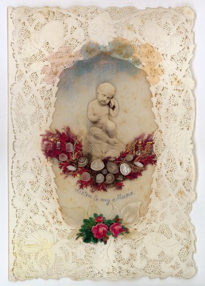 Cartolina di San Valentino vittoriana da English School