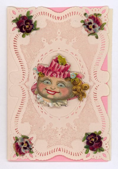 Cartolina di San Valentino vittoriana da English School