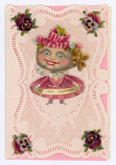Cartolina di San Valentino vittoriana da English School