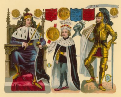 Re Edoardo IV, Re Edoardo V, Re Riccardo III da English School