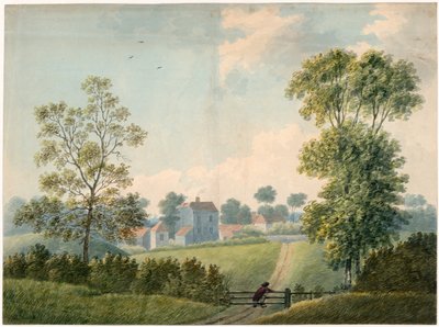 Vista sul retro di Kilburn Wells da English School